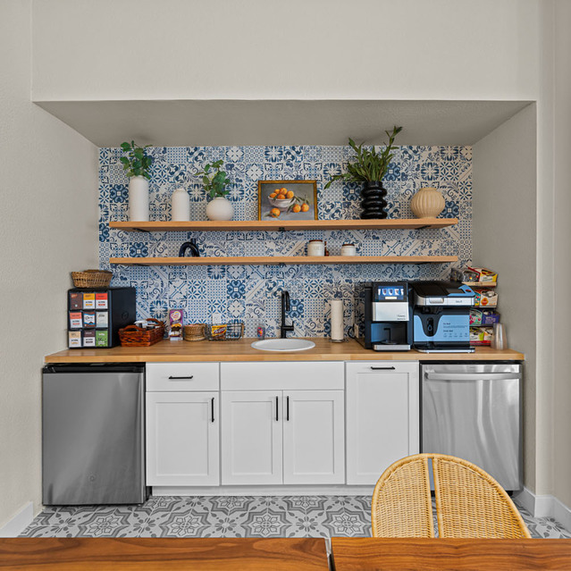 The Park at Positano - Pantry with White Cabinet