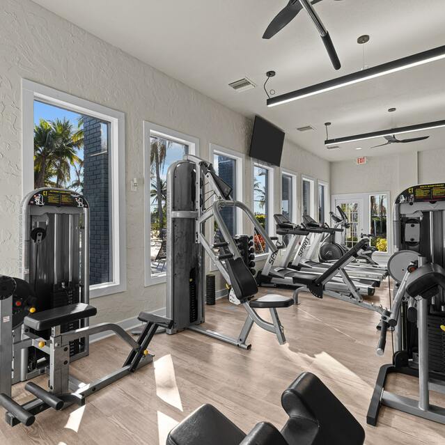 The Park at Positano - Fitness Center with Gym Equipments